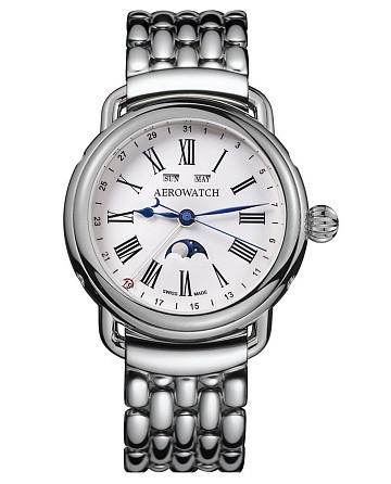 Aerowatch 1942 Moon Phase Automatic 75970 AA01 M